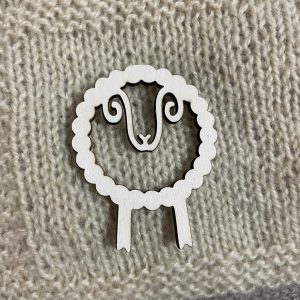 Rintaneula Letkeä Lammas, Pinjo design, Butik frilla, Oulu