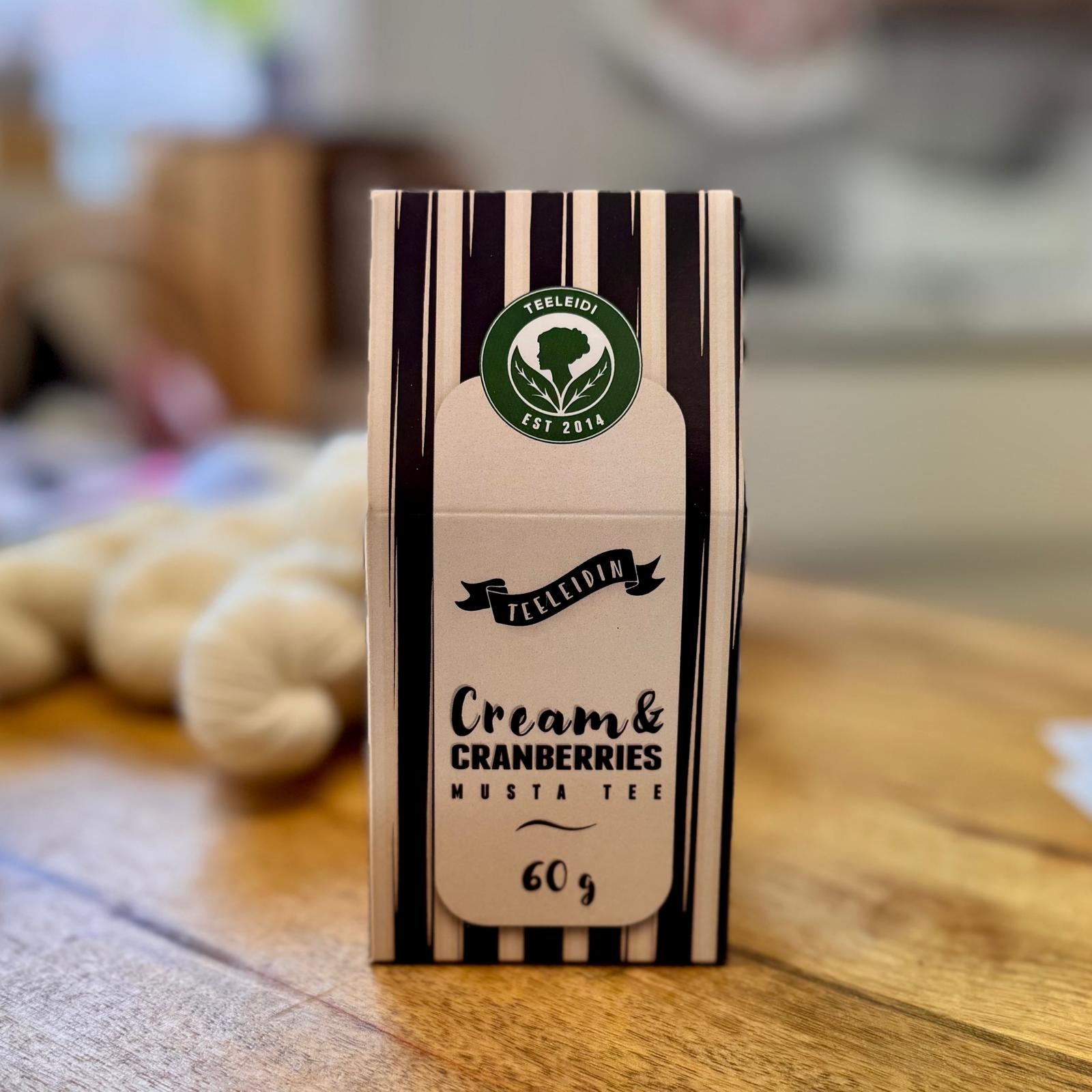 Teeleidi Cranberry & Cream