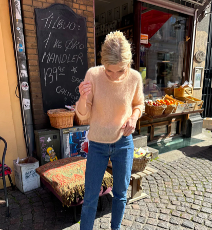 PetiteKnit Cumulus Blouse O-neck