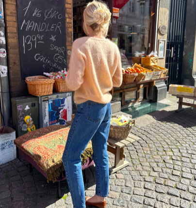 PetiteKnit Cumulus Blouse O-neck