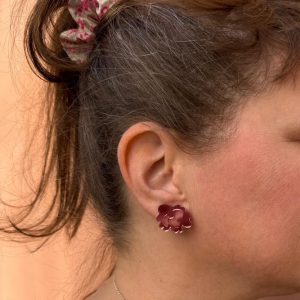 Pinjo design Pionipuutarha mini korvakorut Pirjo.