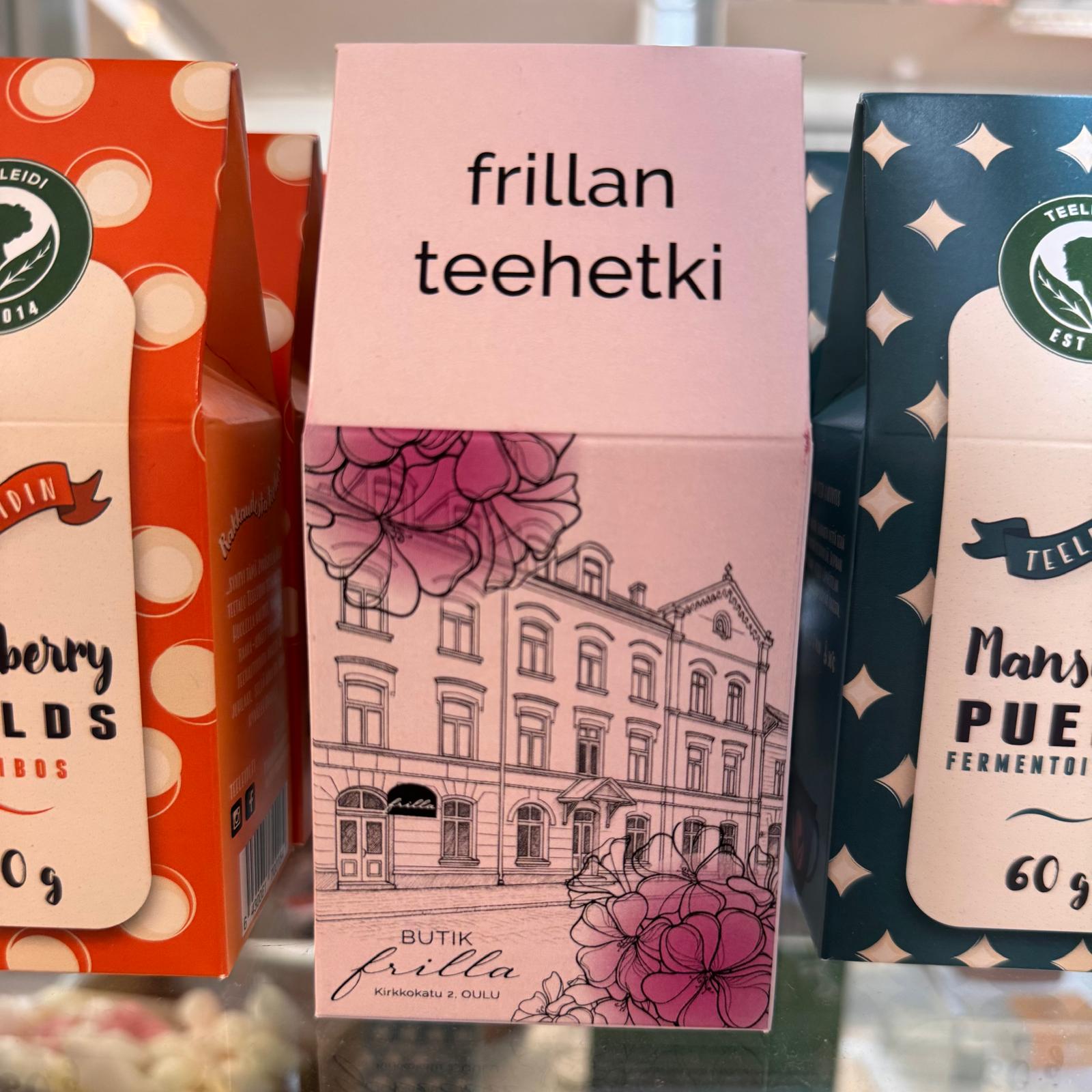 Teeleidin teet ja frillan teehetki paketti