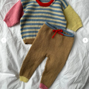 PetiteKnit Holger Baby Set paperiohje