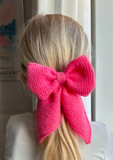 PetiteKnit December Bow rusetti punainen