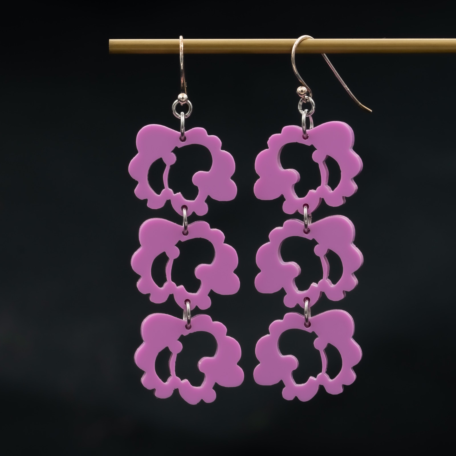 Korvakorut Pionipuutarha kolmeosainen - Image 11