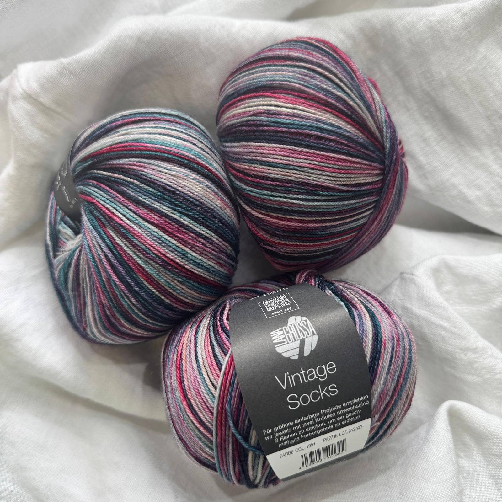 Lana Grossa Vintage Socks Multi - Image 3